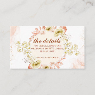 Simply Elegant Enclosure Card
