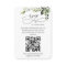 Simply Elegant Eucalyptus Wedding QR RSVP PHOTO