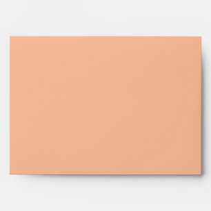 Simply Elegant Fuzzy Peach Envelope