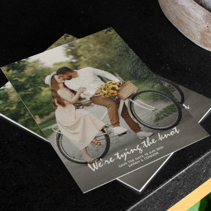 Simply Elegant Photo Save the Date Card