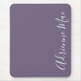 Simply Elegant Purple Grape Personalised Mouse Mat
