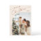 Simply Elegant Stylish PHOTO Christmas Greeting