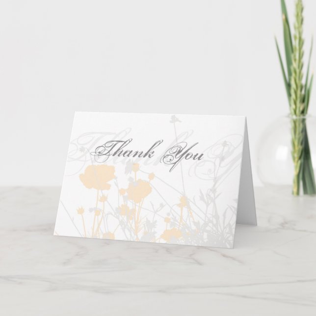 Simply Elegant Thank You Card (Front)