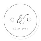 Simply Elegant Typography Modern Wedding