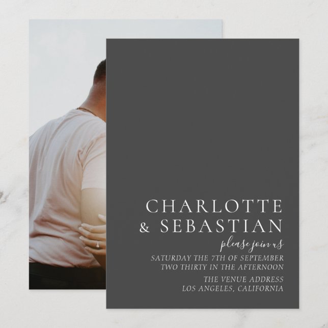 Simply Elegant Wedding (Front/Back)