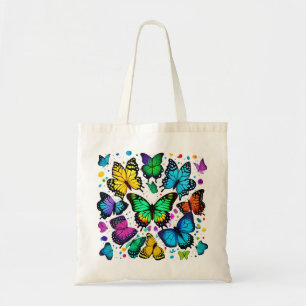 Simply Enspired Butterflies Tote Bag