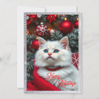 Simply Enspired Catlovers Christmas Holiday Card