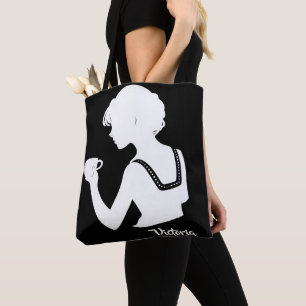 "Simply Enspired In Every Cup" Coffee Lovers Tote Bag