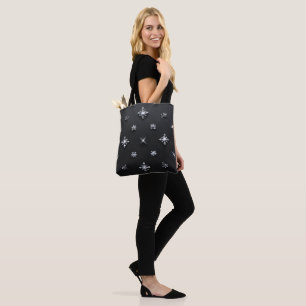 Simply Enspired Sparkling Snowflake Reusable Tote Bag