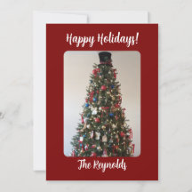 Simply Flat Holiday Card