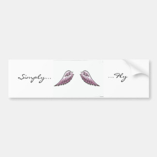 Simply..., ...Fly Bumper Sticker