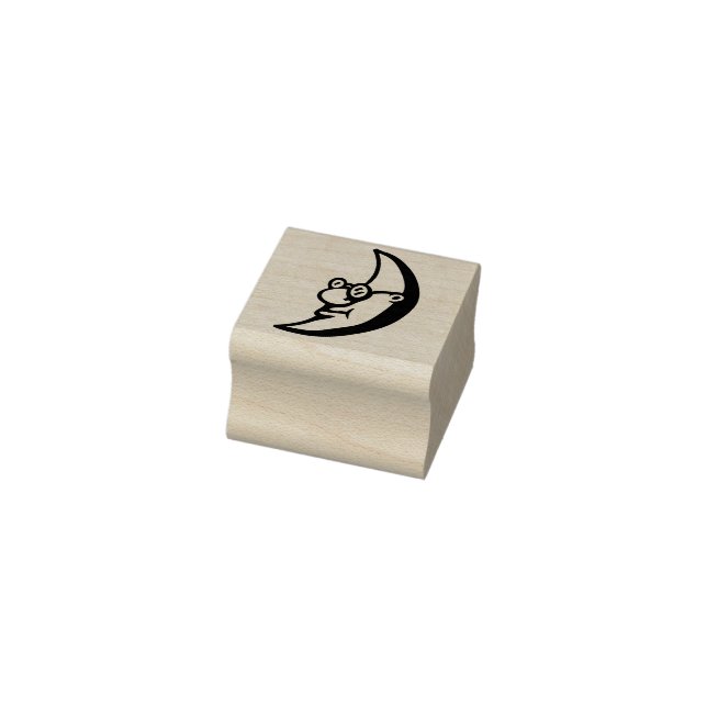 Simply Font Dingbats - MAN IN THE MOON + ideas Rubber Stamp (Stamp)