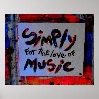 simply for the love of music poster