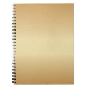 Simply Gold Notebook