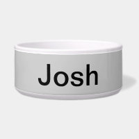 Simply Grey Solid Colour Personalise It