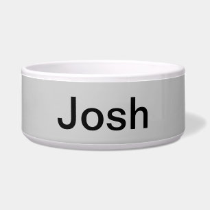 Simply Grey Solid Colour Personalise It