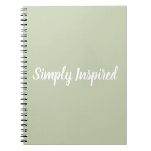 Simply Inspired Notebook
