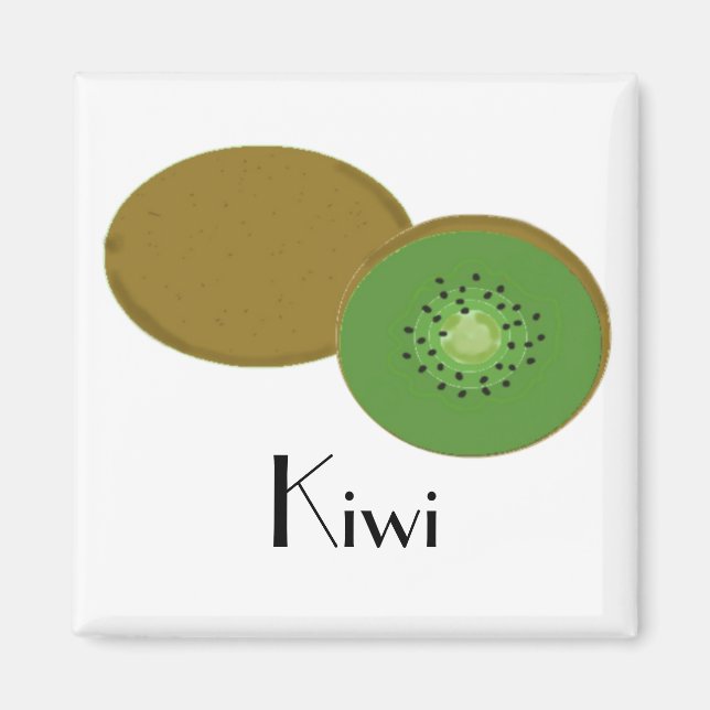 Simply Kiwi Fruit Magnet (Front)
