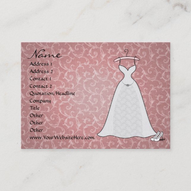 Simply Lace Business Card (Front)