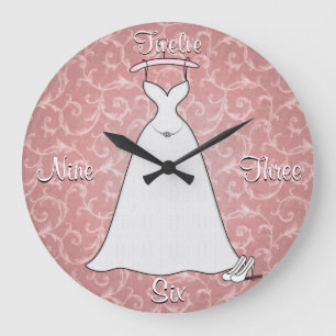 'Simply Lace' Clock