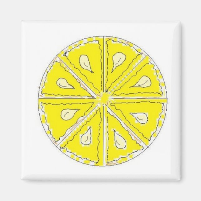 Simply Lemon Magnet (Front)