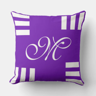 Simply Letter & Icon ART + your colours & ideas Cushion
