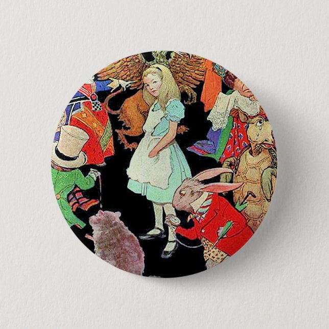 Simply, Madly Alice 6 Cm Round Badge (Front)