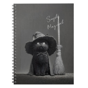Simply Magical Witch Cat Notebook
