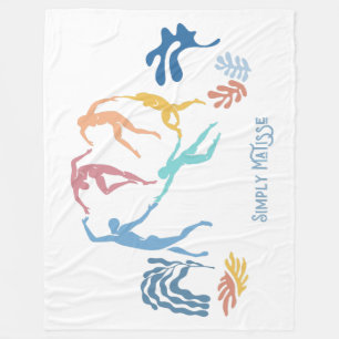 Simply Matisse - Dance Fleece Blanket