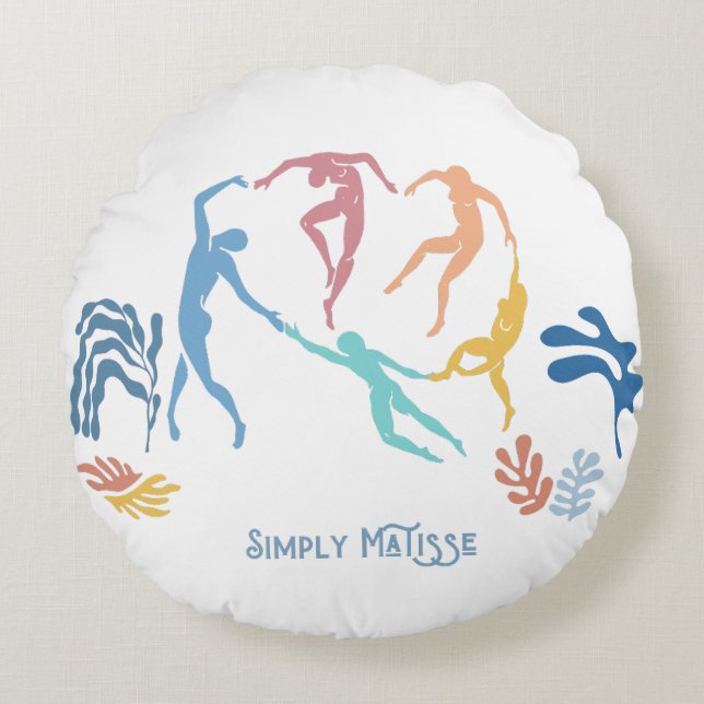 Simply Matisse - Dance Round Cushion (Front)