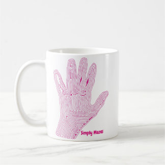 Simply Mazes Hand Maze Mug