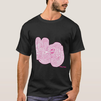 Simply Mazes "Hey" Maze Black T-shirt