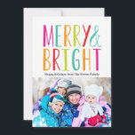 Simply Merry & Bright Holiday Photo Cards<br><div class="desc">Celebrate the season with this modern and stylish holiday card from Berry Berry Sweet. Visit WWW.BERRYBERRYSWEET.COM for more of our stylish holiday collections.</div>