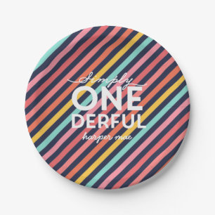 SIMPLY ONEDERFUL WONDERFUL PAPER PLATE