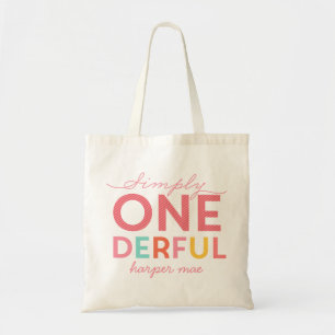 SIMPLY ONEDERFUL WONDERFUL TOTE BAG