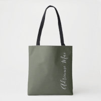 Simply Personalised Olive Green