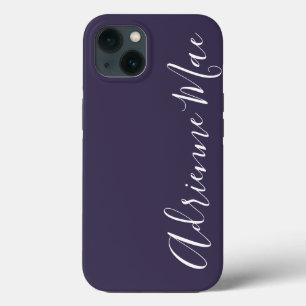 Simply Personalised Purple Case-Mate iPhone 13 Case