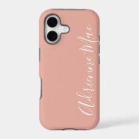 Simply Personalized Coral Pink