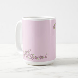 Simply Pink Blossoms Coffee Mug