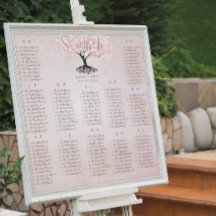 Simply Pink Heart Leaf Tree Love Bird Wedding