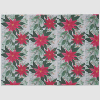 Simply Poinsettia Tissue Paper