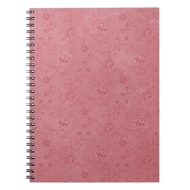 Simply Pretty Pink Flowers Notebook (Front)