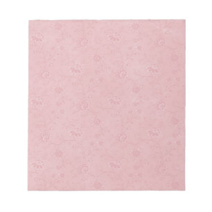Simply Pretty Pink Flowers Notepad