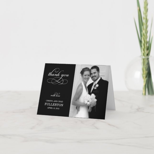 Simply Pretty Thank You Card (Front)