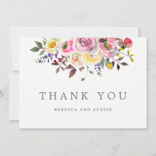 Simply Pretty Wedding Thank You Cards
