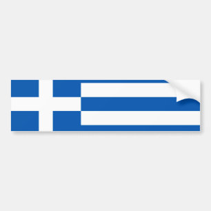 Simply Proud Greek Bumper Sticker