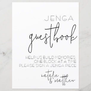 Simply Quaint Guest Book