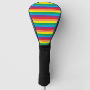 Simply Rainbow Pattern Golf Head Cover