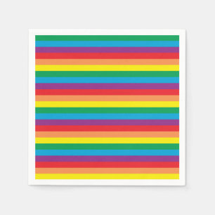 Simply Rainbow Pattern Napkin