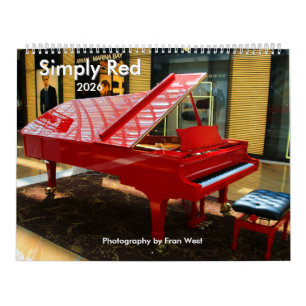 Simply Red 2026 calendar